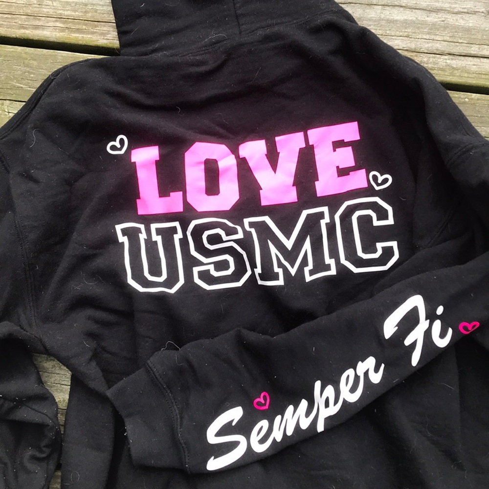 Custom Made USMC Hoodie